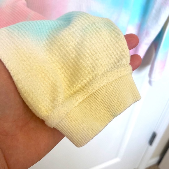 Rosie Daze Boutique Tie-Dye Corded Crew - Picture 8 of 8